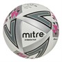Mitre Ultimatch Plus Match Football (IMS Certified) White/Silver/Pink