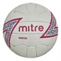 Mitre Shooter Match Netball White/Pink/Purple