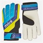 Mitre Junior Magnetite Goalkeeper Gloves Black/Cyan/Yellow