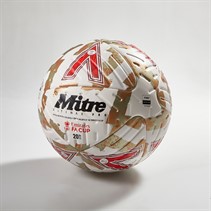 Mitre FA Cup Ultimax Pro Official Match Football (FIFA Pro Certified) White/Gold/Red