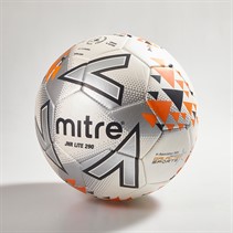Mitre Kids Impel Junior Lite 290 Training Football White/Silver/Orange
