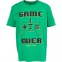 MandMDirect.com Drenge Game Over T-Shirt Grøn