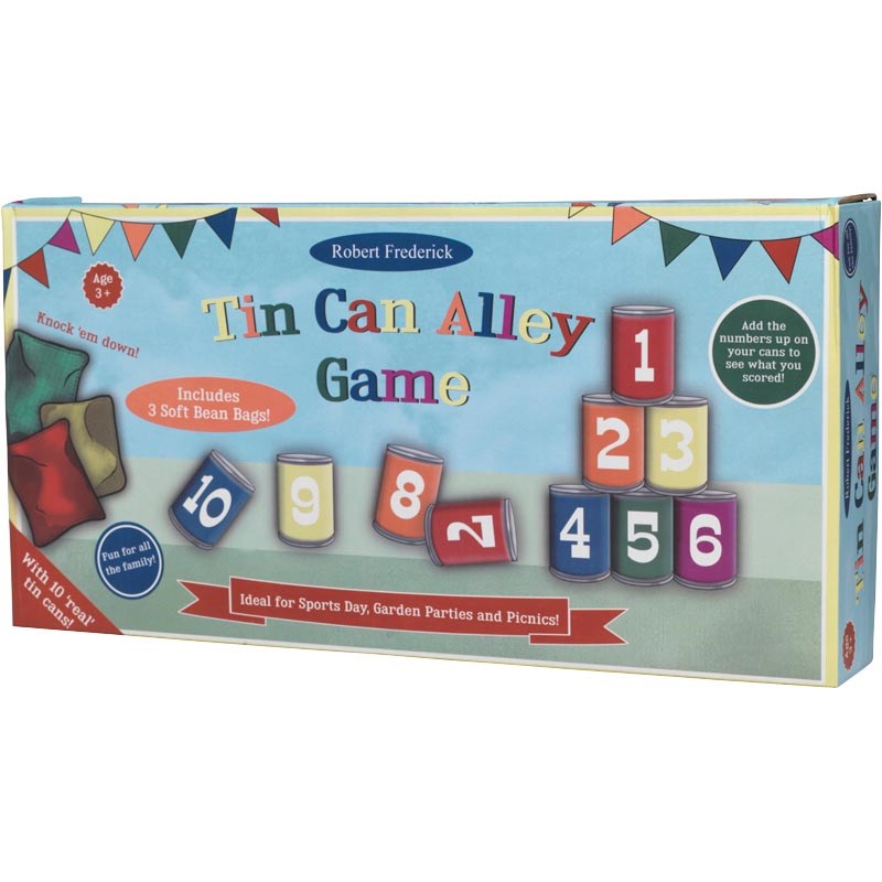 Buy Vintage Stripe Day Games Tin Can Alley