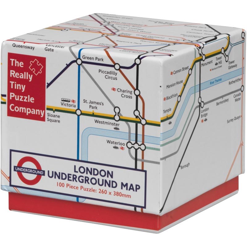 Buy The Really Tiny Puzzle Company London Underground 100 Piece Puzzle