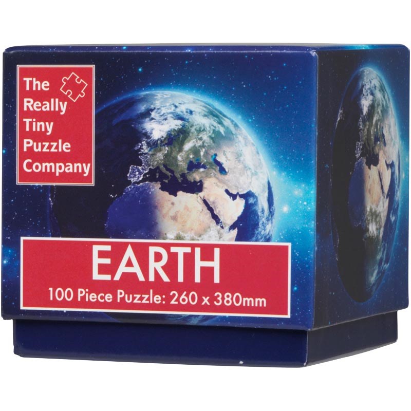 The Really Tiny Puzzle Company Solar System Earth 100 Piece Puzzle