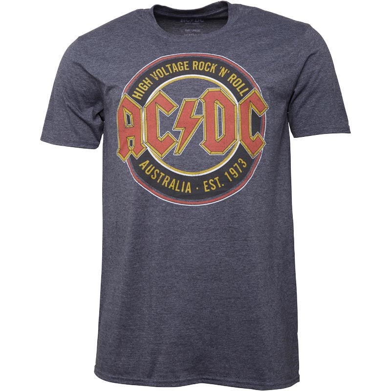 AC/DC 1981 Vintage T-Shirt - Offizielles Bandshirt Für Herren