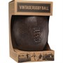 Vintage Rugby Ball In A Kraft Box