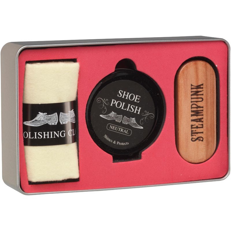 shoe polish set