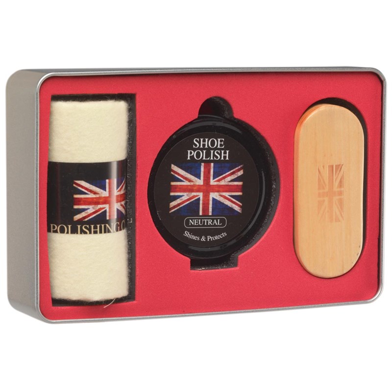 shoe polish set