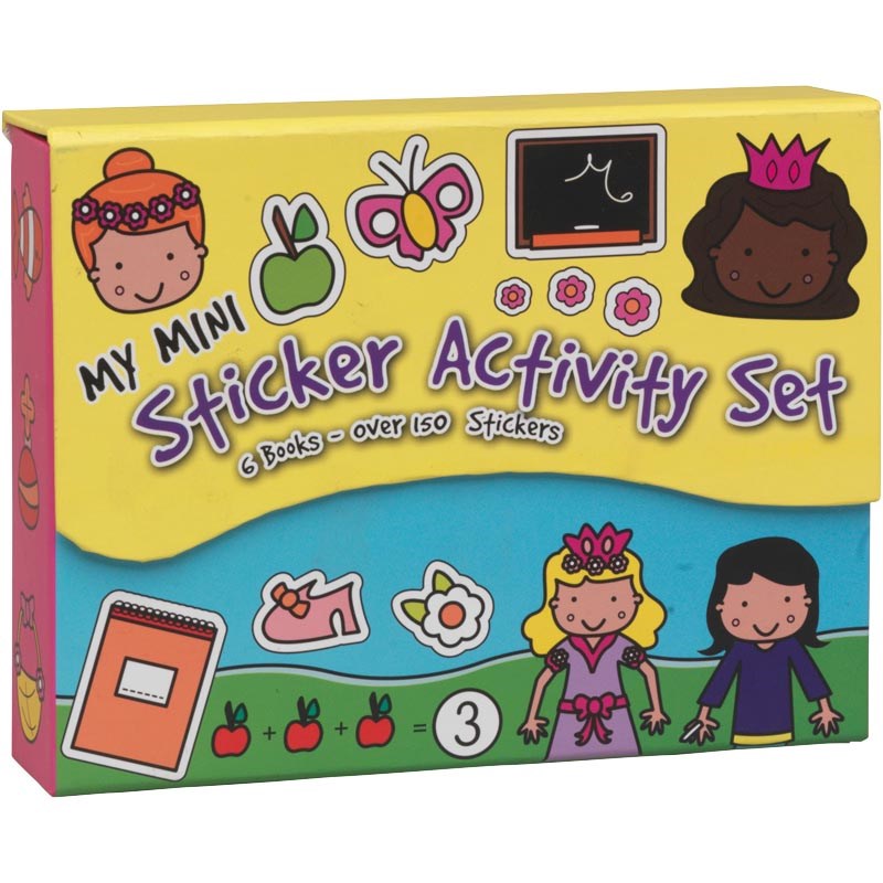 Buy Girls 2 Mini Sticker Book Set