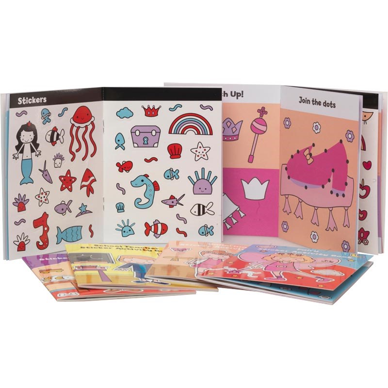 Buy Girls 2 Mini Sticker Book Set