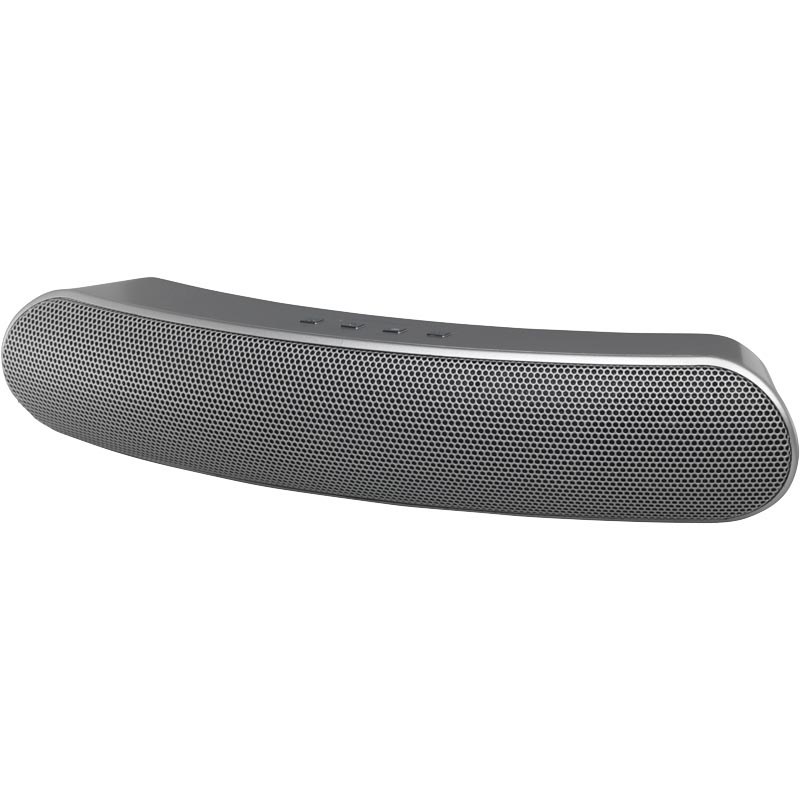 intempo metallic curved speaker