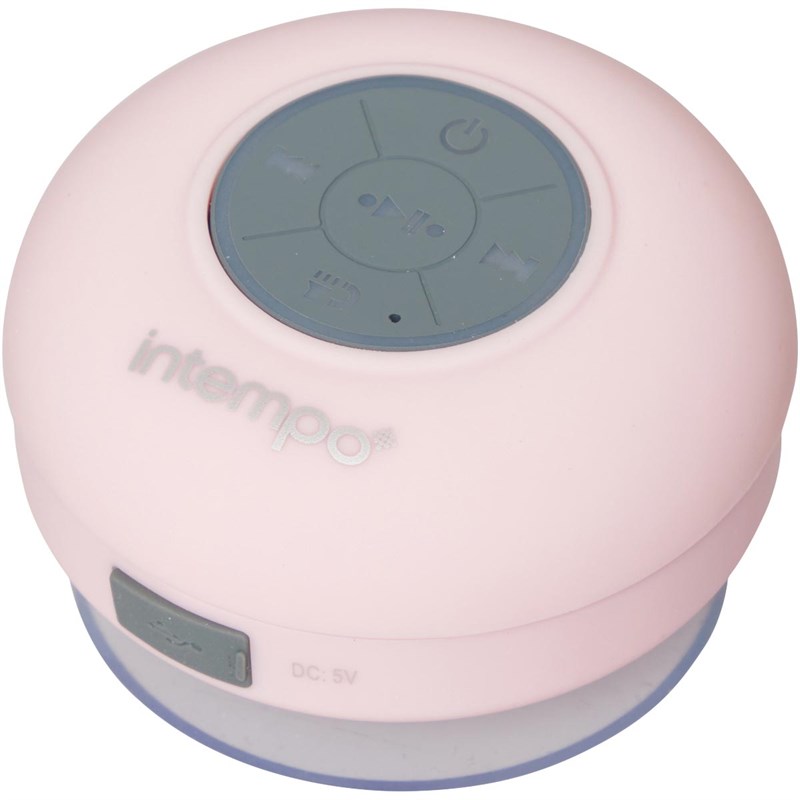 Buy Intempo Shower Speaker Pink