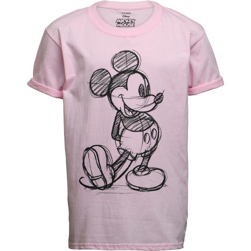 Buy Disney Girls Mickey Mouse Sketch T