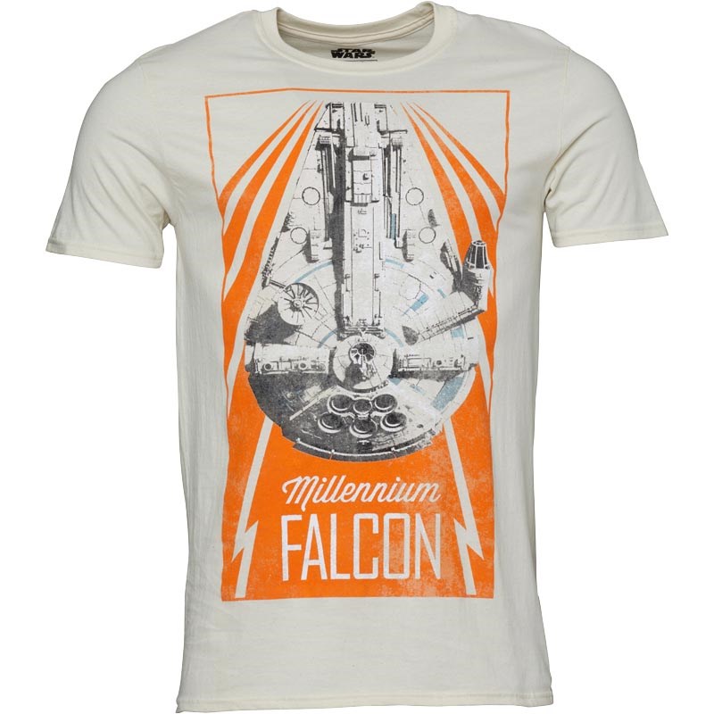 star wars millennium falcon t shirt