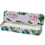 Candle In A Tin Forest Flamingos Freesia And Pear 