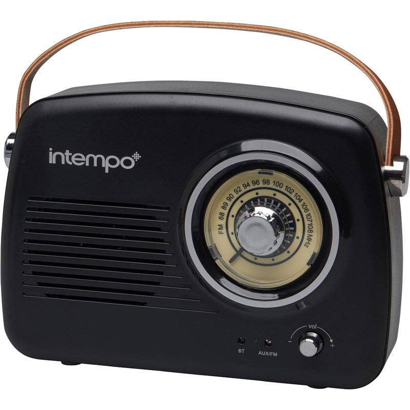 intempo retro bluetooth speaker