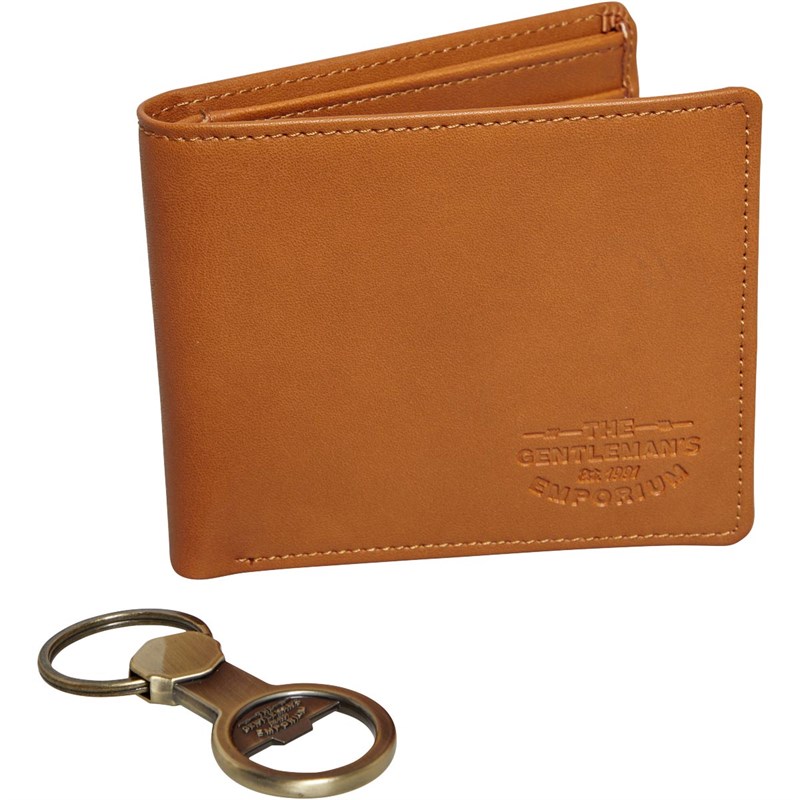 Gentleman's Emporium Wallet And Key Ring Multi