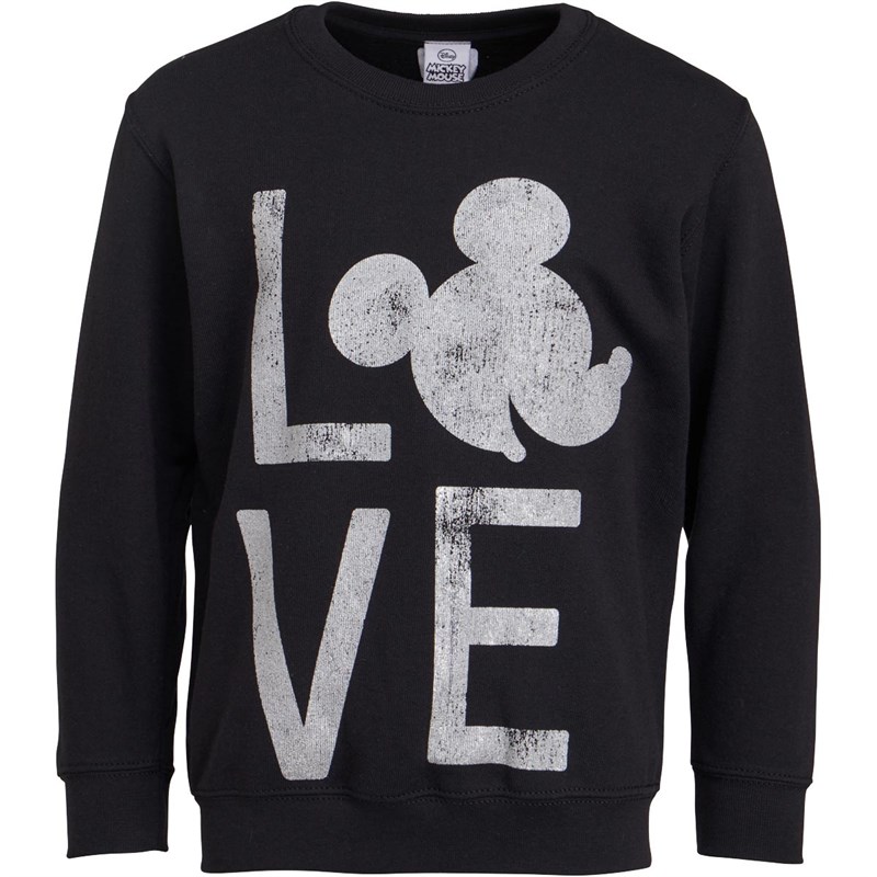 black mickey sweatshirt
