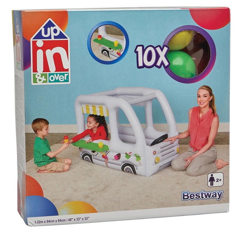 Buy Up, In & Over Scoops'n'Smiles Ice Cream Truck Ball Pit White