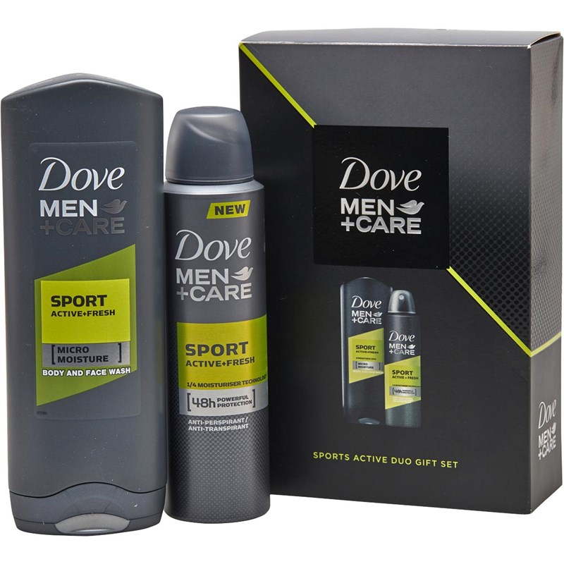 Buy Dove Men+Care Sport Active Duo Set 150ml AntiPerspirant Spray
