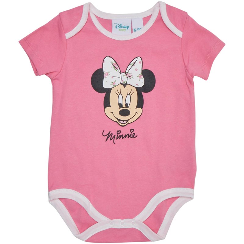 Vetements Pour Bebes Pretty Floral Minnie Three Piece Set Bebe Fille Blanc