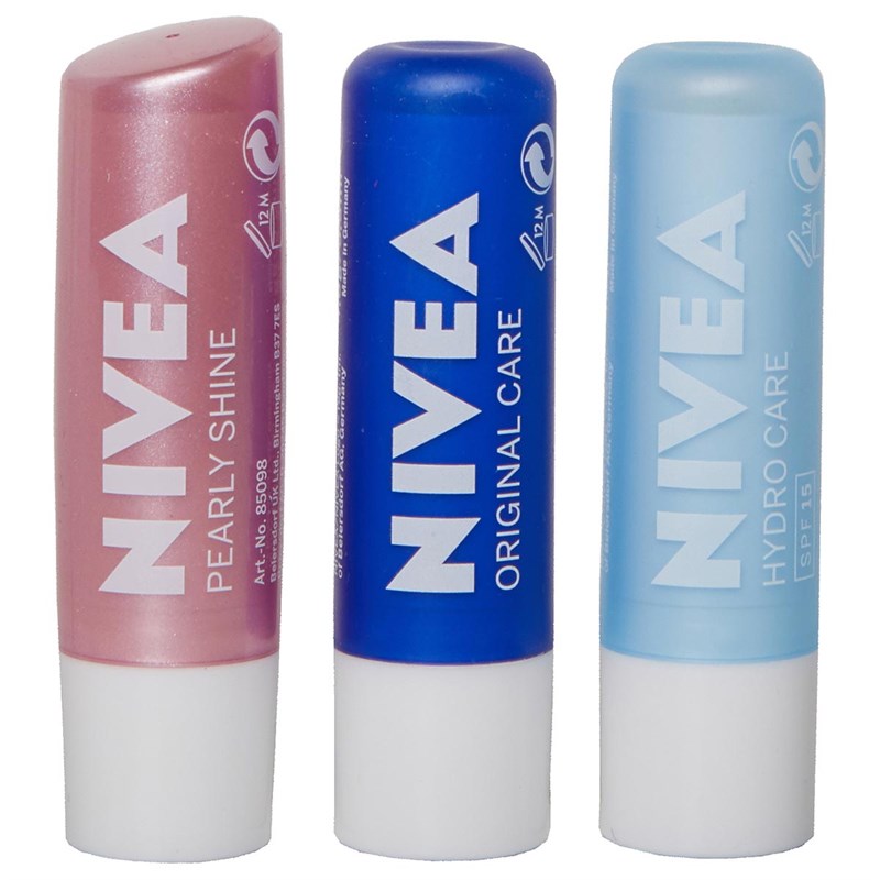 Buy Nivea Womens Lip Treats Three Piece Gift Set Multi