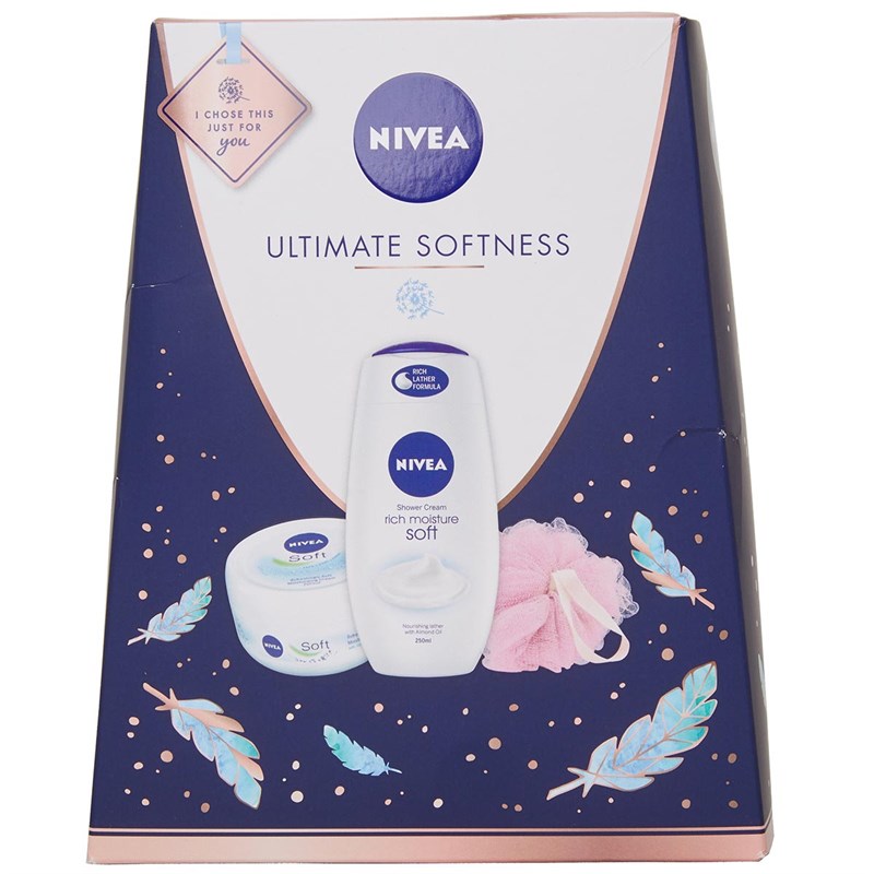 Buy Nivea Womens Ultimate Softness Three Piece Gift Set Multi