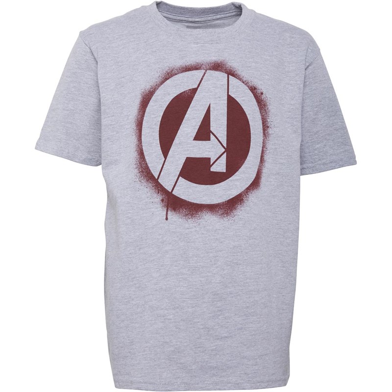 Buy Avengers Junior Boys Stencil Logo T Shirt Grey Marl Arrows symbol is a copy and paste text symbol that can be used in any desktop, web, or mobile applications. mandm direct