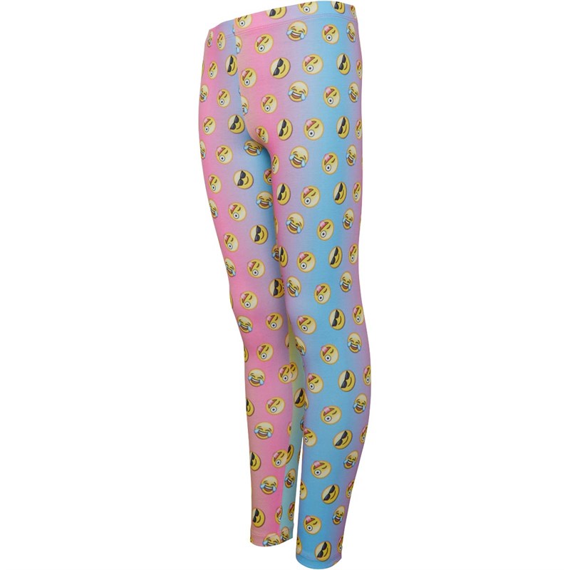 Buy Emoji Girls Sublimation Leggings Multi