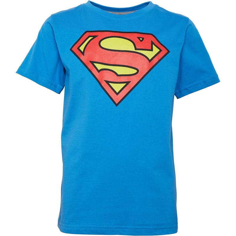 Buy Boys Superman Logo Junior TShirt Blue