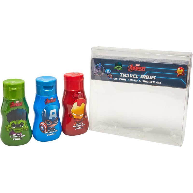 Buy Mens Marvel Avengers Set,bath & Shower Gel, Capt America, Hulk