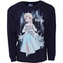 MandMDirect.com JuniorFrozen Elsa Paint T-Shirt Navy