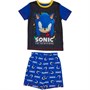 Boys Sonic Junior PJ Set Blue