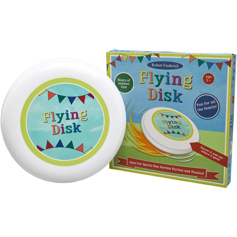 Buy Kids Flying Disc In A Box Junior Fun Day Games Multi