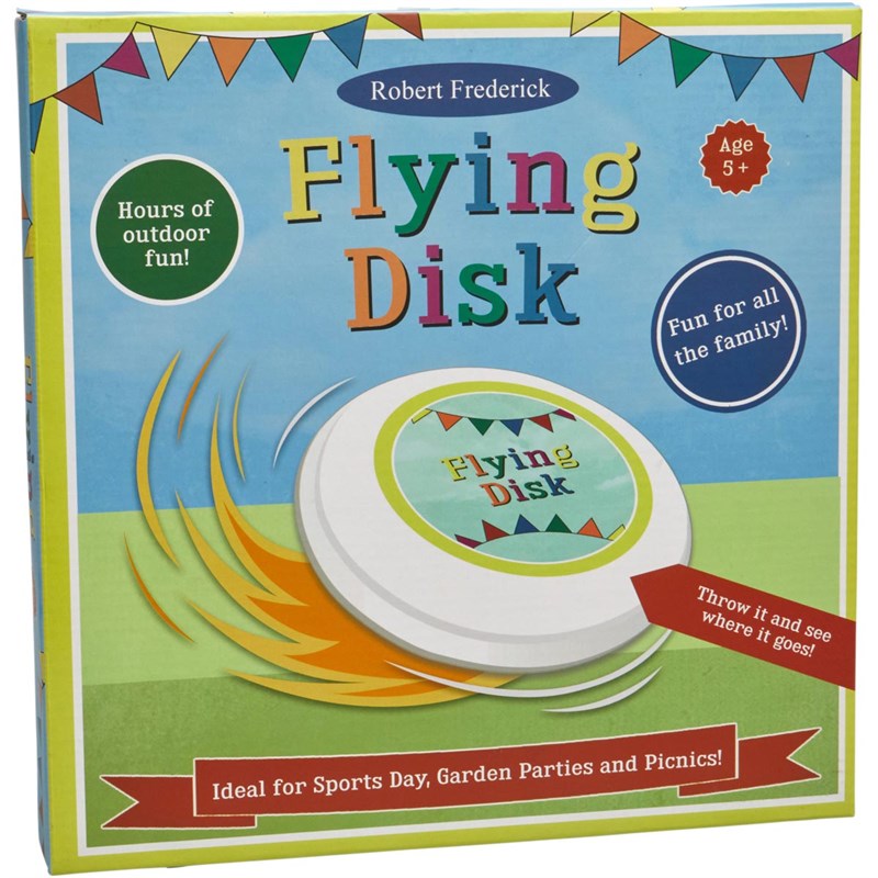 Buy Kids Flying Disc In A Box Junior Fun Day Games Multi