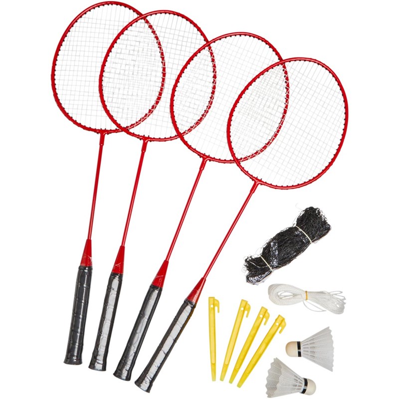 Buy Kids Deluxe Family Garden Badminton Set Junior Fun Day Games Multi