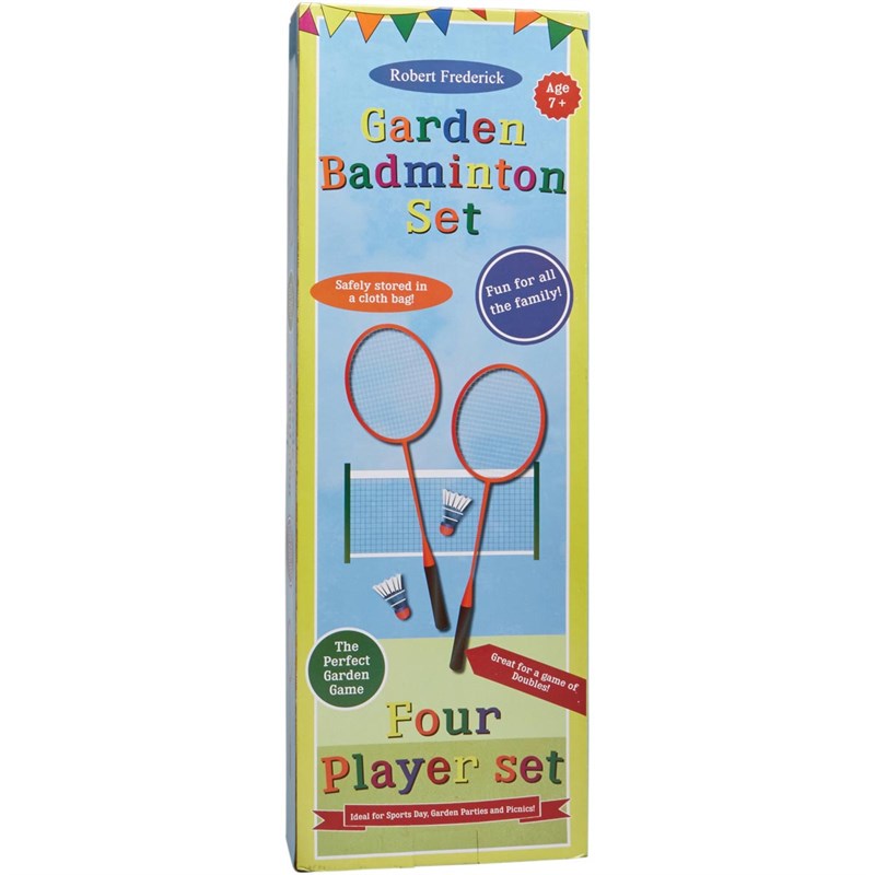Buy Kids Deluxe Family Garden Badminton Set Junior Fun Day ...