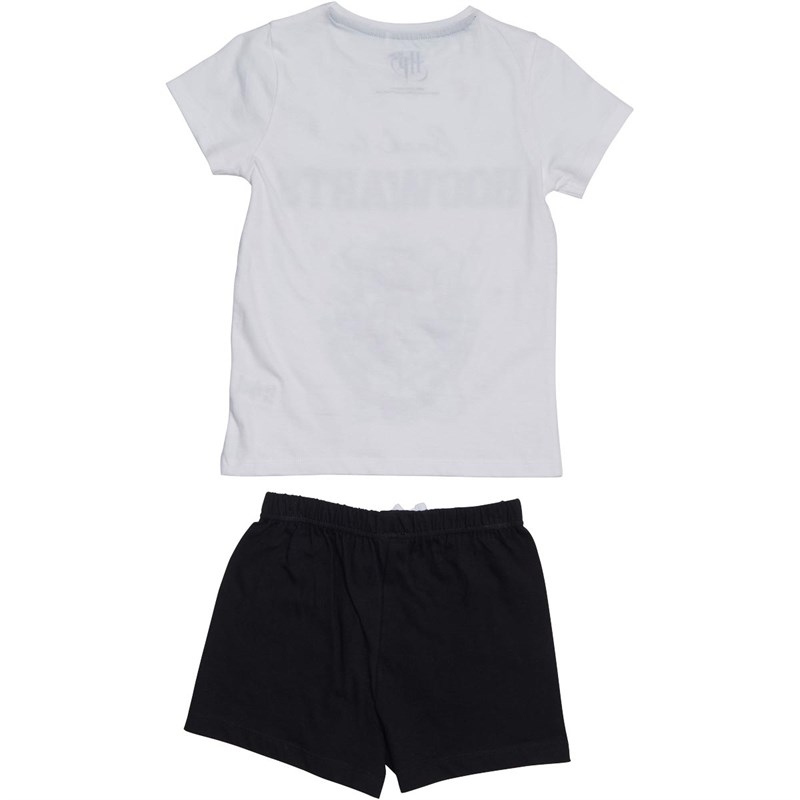 MandMDirect.com Piger Harry Potter Shor Set Pyjamas Hvid