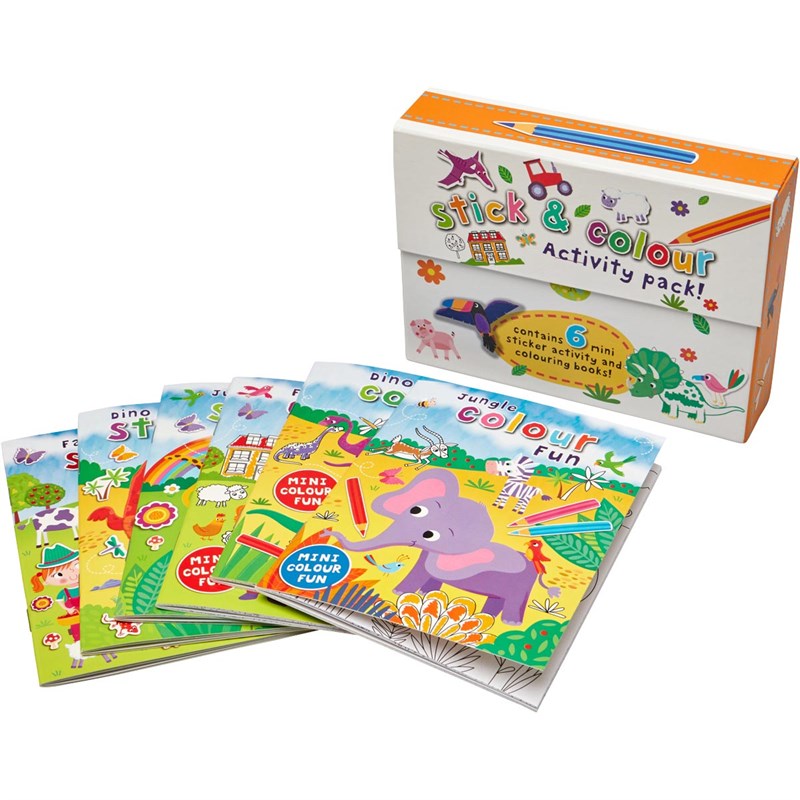 Buy Kids Mini Sticker Activity Book Multi