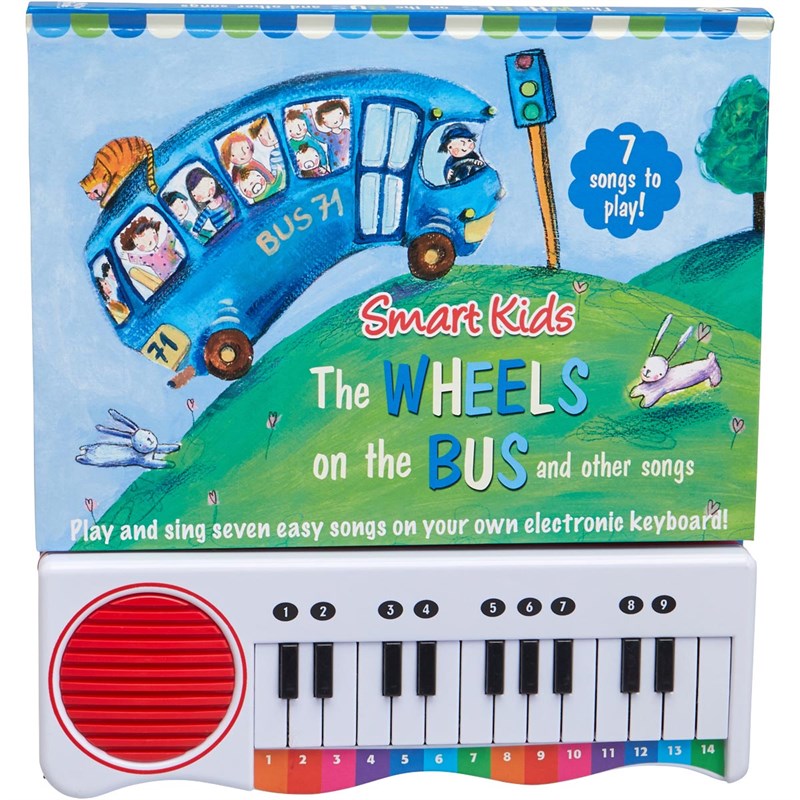 Buy Kids Piano Book Wheels On The Bus Multi