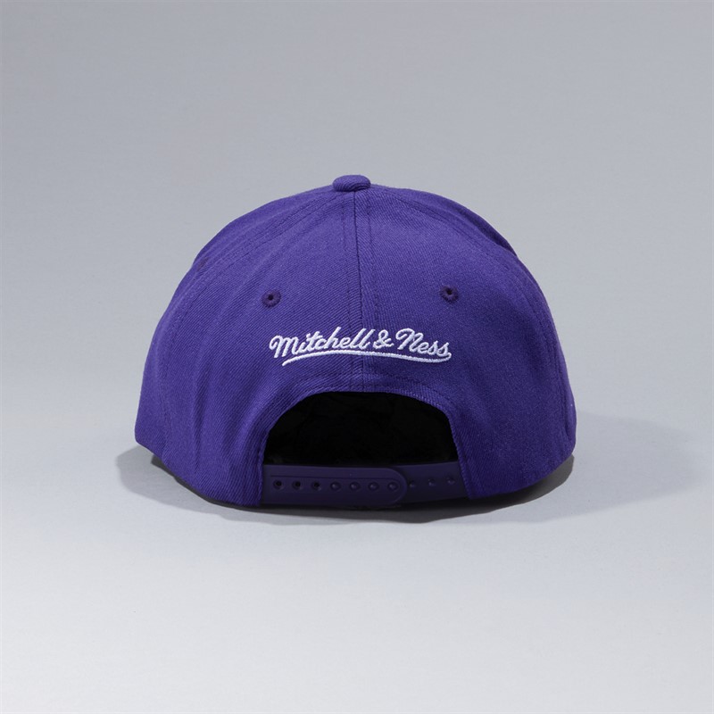 Mitchell & Ness Los Angeles Lakers NBA Team Ground Snapback Cap Purple/Gold