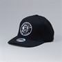 Mitchell & Ness Brooklyn Nets NBA Team Ground Snapback Cap Black/Black