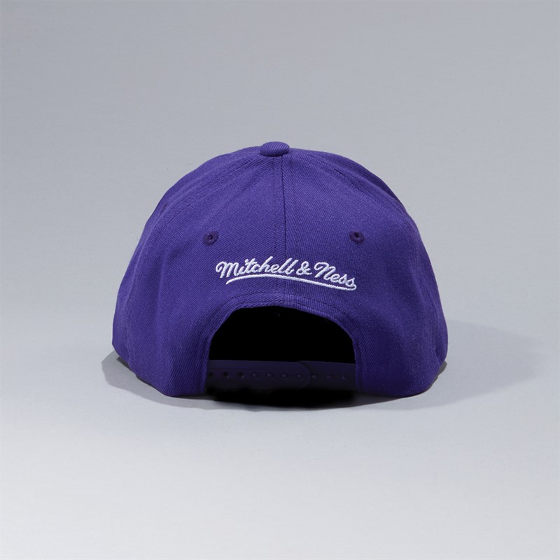 Mitchell & Ness Pheonix Suns NBA Team Ground Snapback Cap Purple/Purple