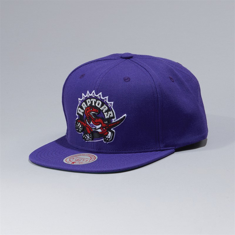 Mitchell & Ness Toronto Raptors NBA Team Ground Snapback Cap Purple/Purple/Green