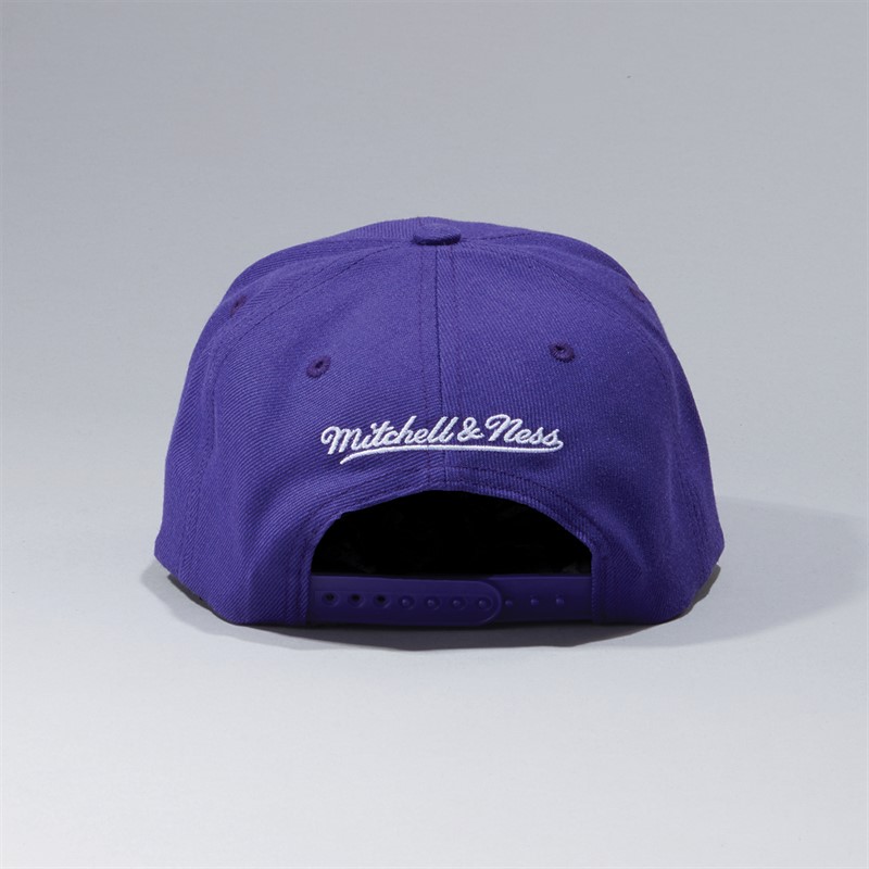 Mitchell & Ness Toronto Raptors NBA Team Ground Snapback Cap Purple/Purple/Green