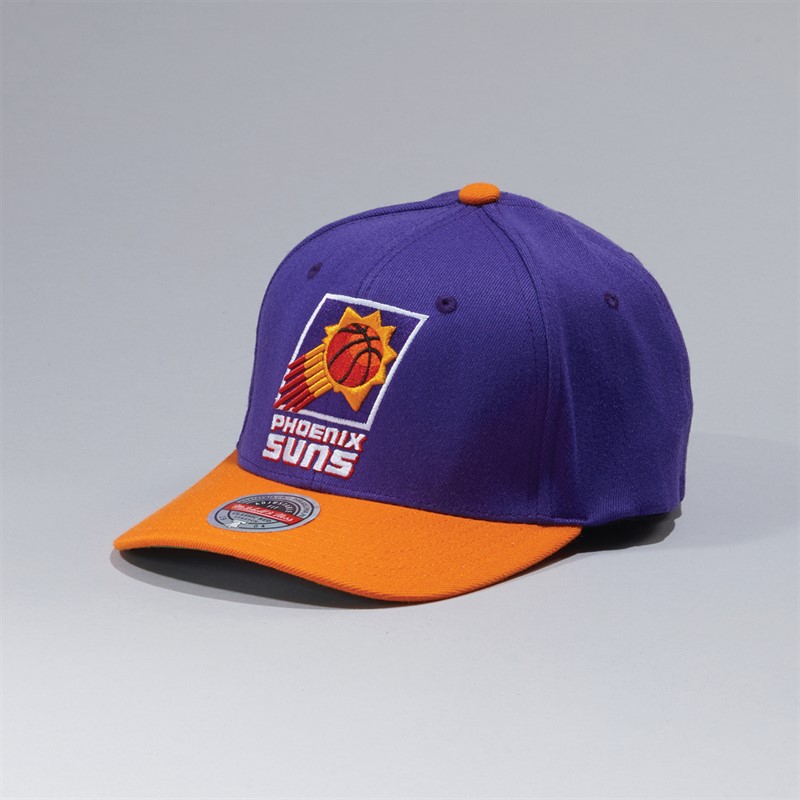 Mitchell & Ness Pheonix Suns NBA Team 2 Tone Snapback Cap Purple/Orange