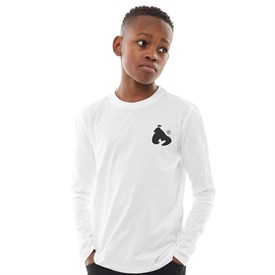 Money Jongens Black Label Lange Mouwen Top Wit money kopen in de aanbieding Money Jongens Black Label Lange Mouwen Top Wit money kopen in de aanbieding