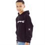 Money Boys Money Combo Patch Hoodie Black