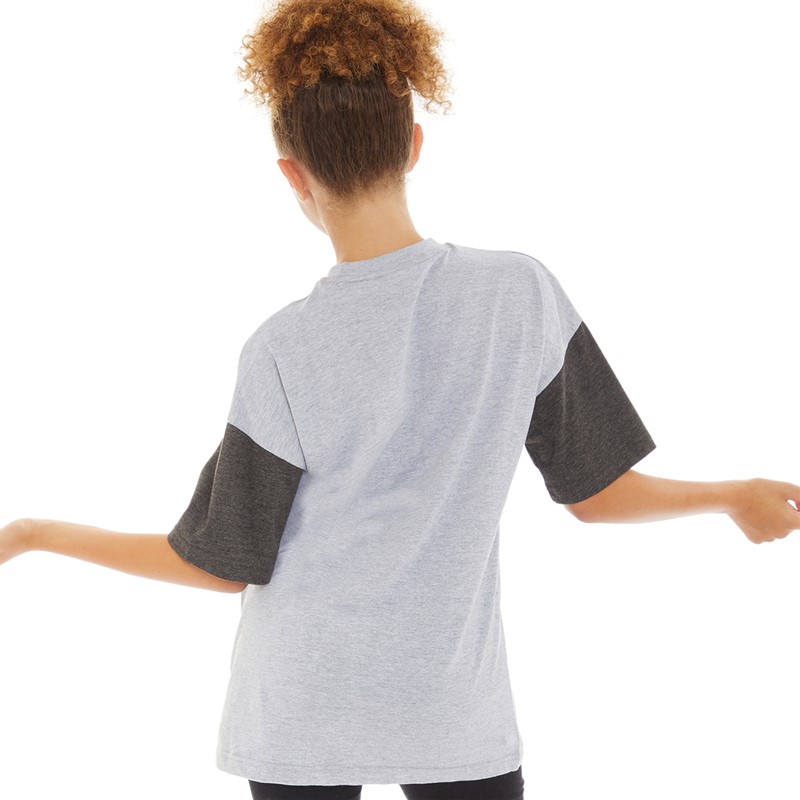 Money Girls Emelia T-Shirt Grey Marl